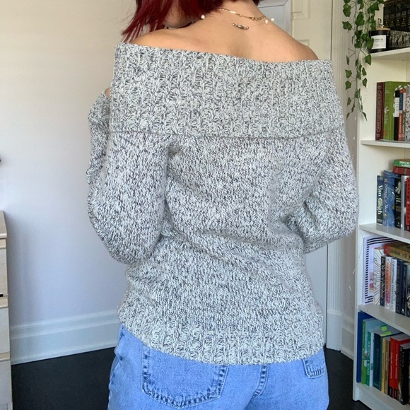 Vero moda off the shoulder knit sweater - Picture 3 of 5